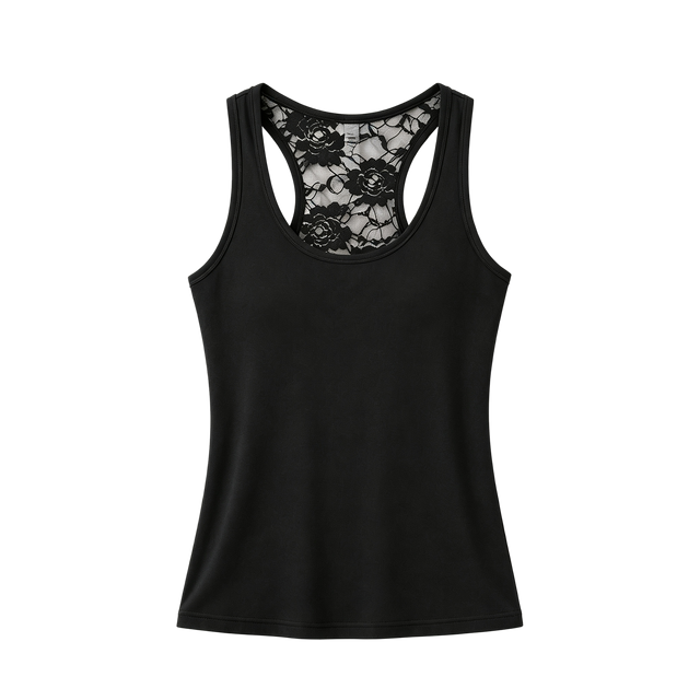 180g Women's Lace Tank Top