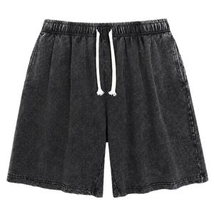 100% Cotton Washed Shorts