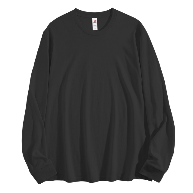 180g Men's Pure Cotton Long-Sleeve T-Shirt