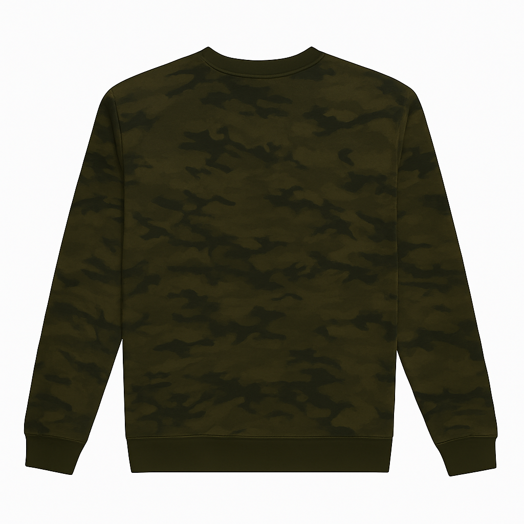 Camouflage crew neck shirt (100% Cotton)