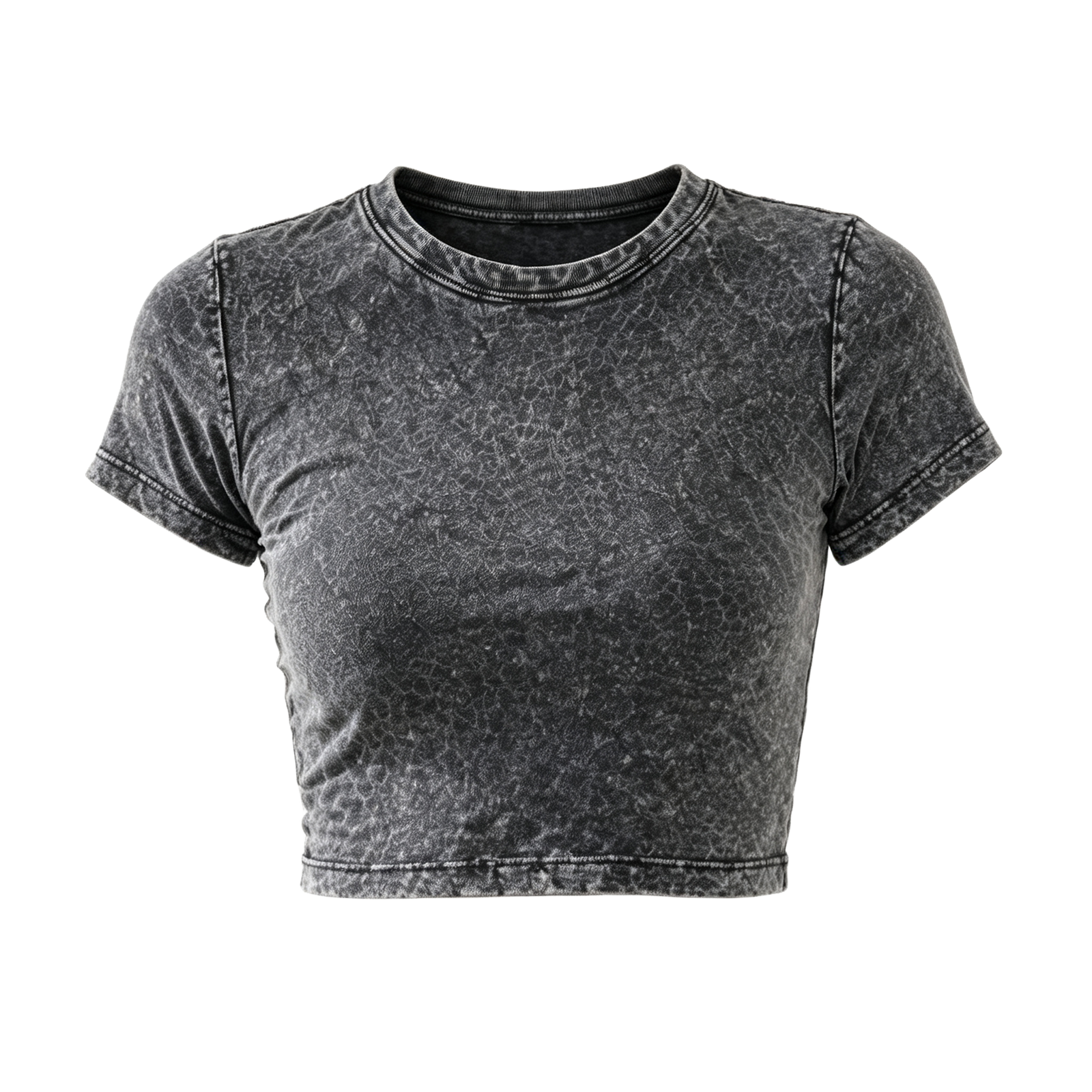 180G washed crop top