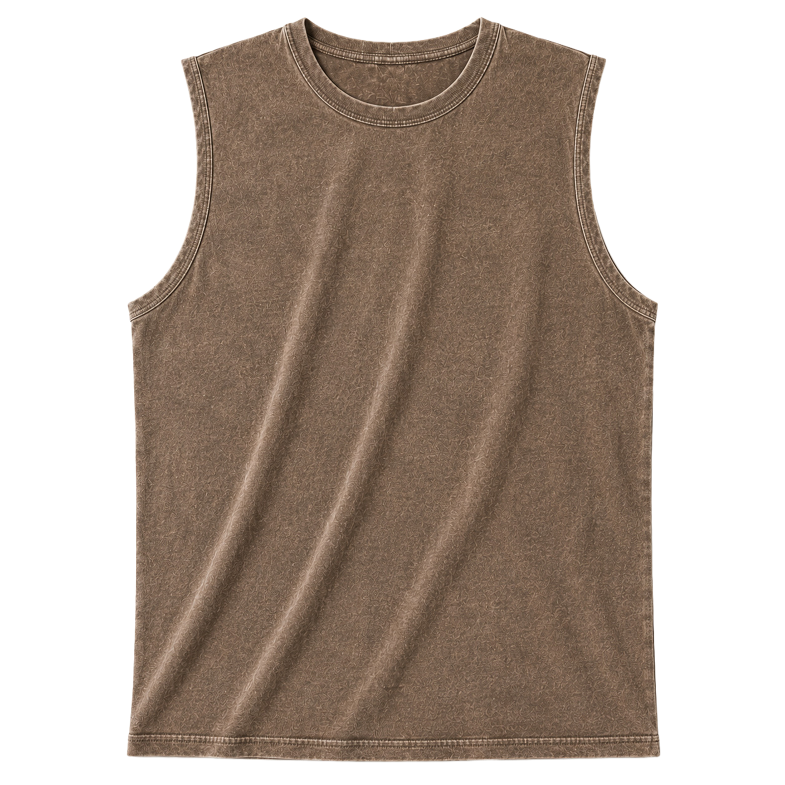 210G washed tank top