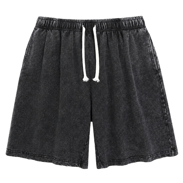100% Cotton Washed Shorts