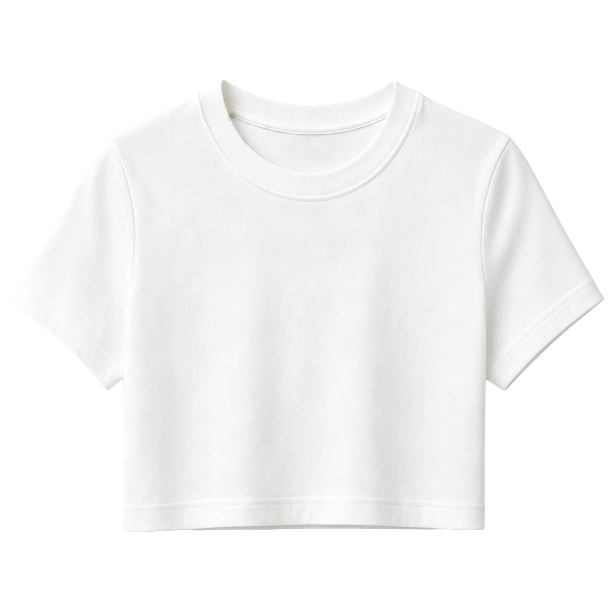180g Polyester Crop Top
