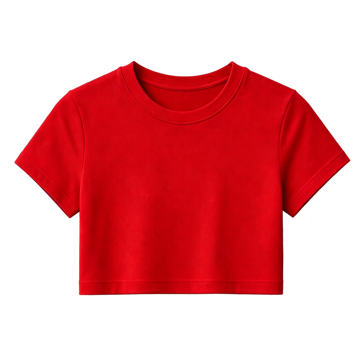180g Polyester Crop Top