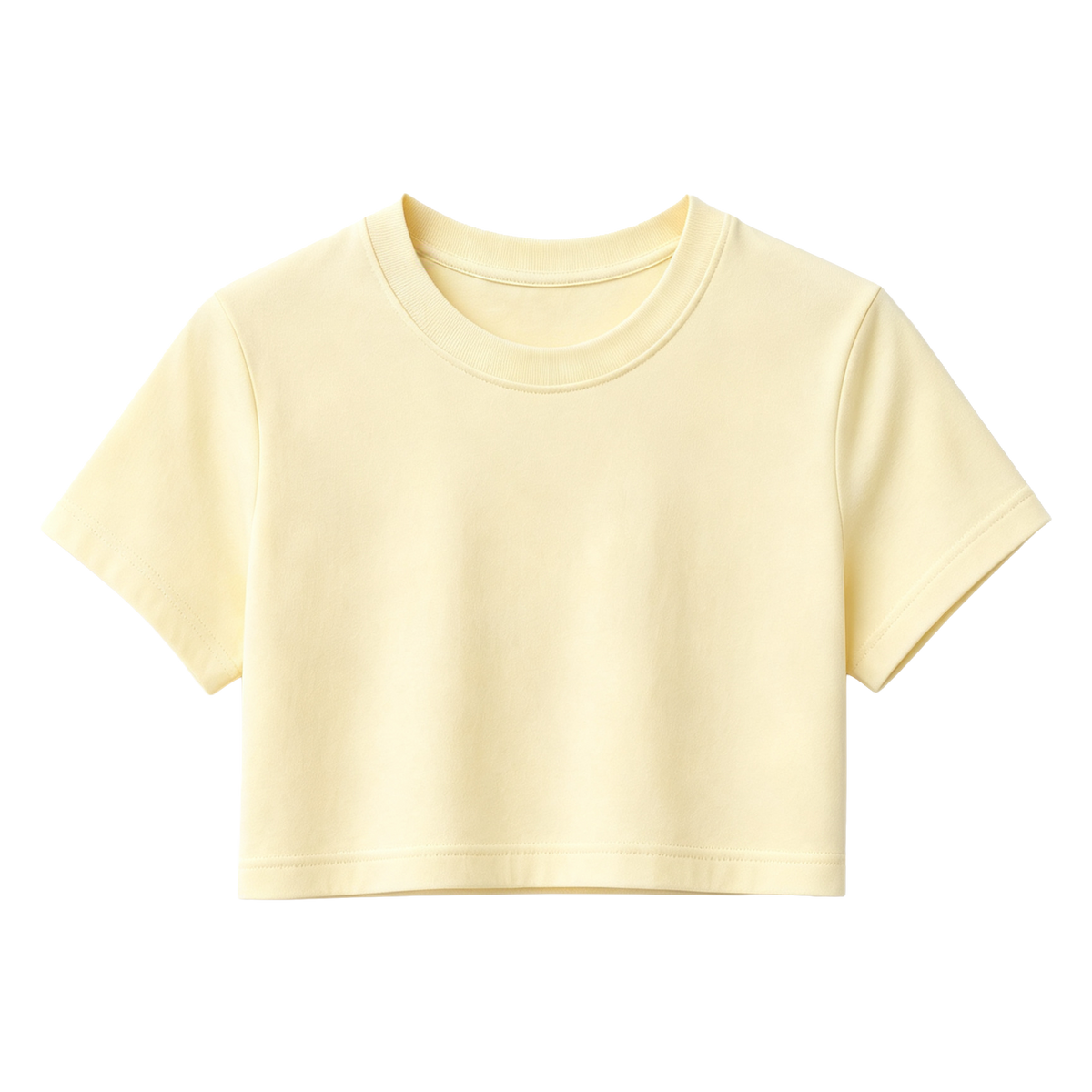 180g Polyester Crop Top