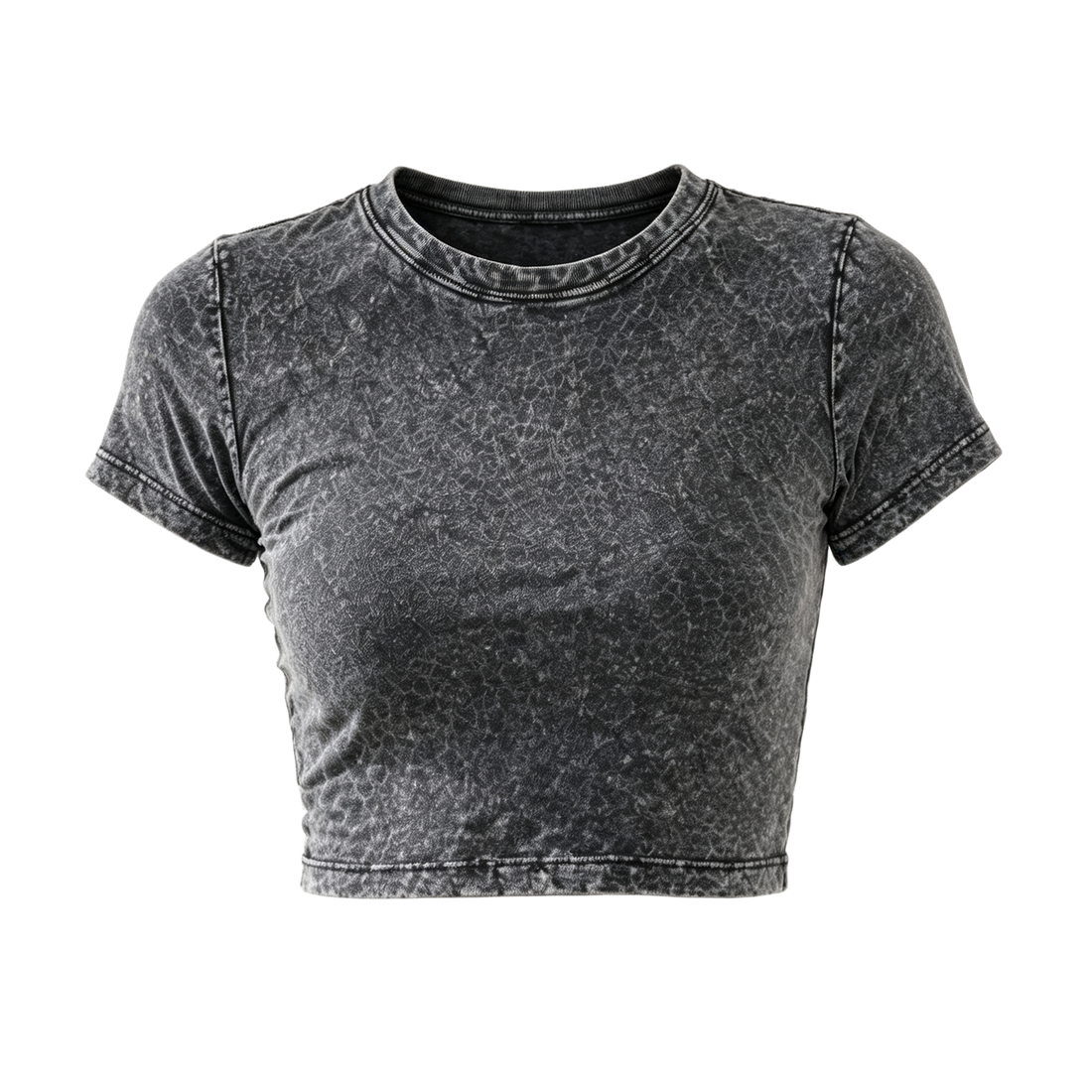 180G washed crop top