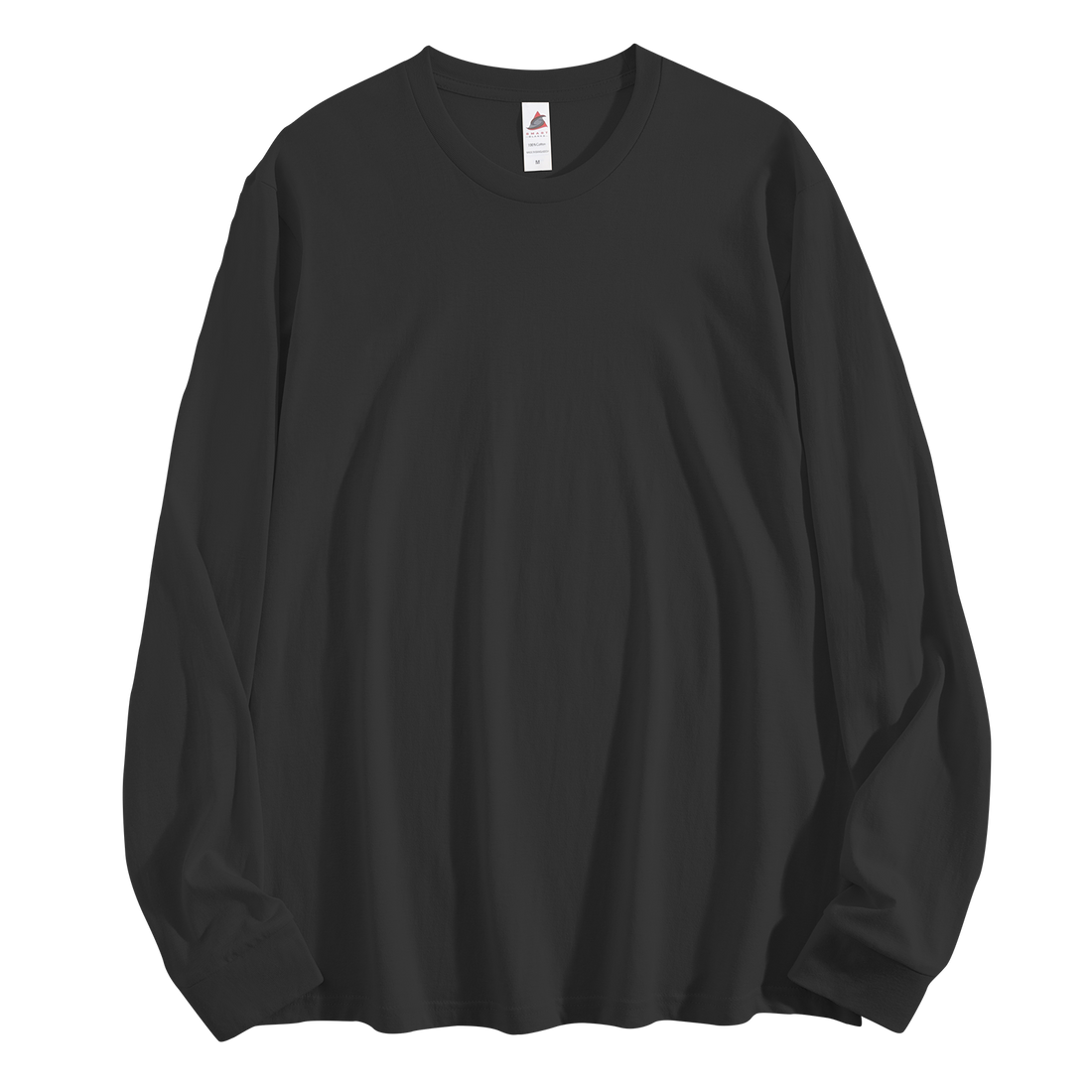 180g men's pure cotton long sleeve