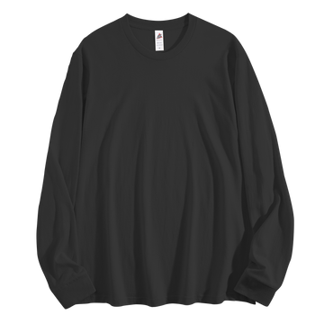 180g men's pure cotton long sleeve
