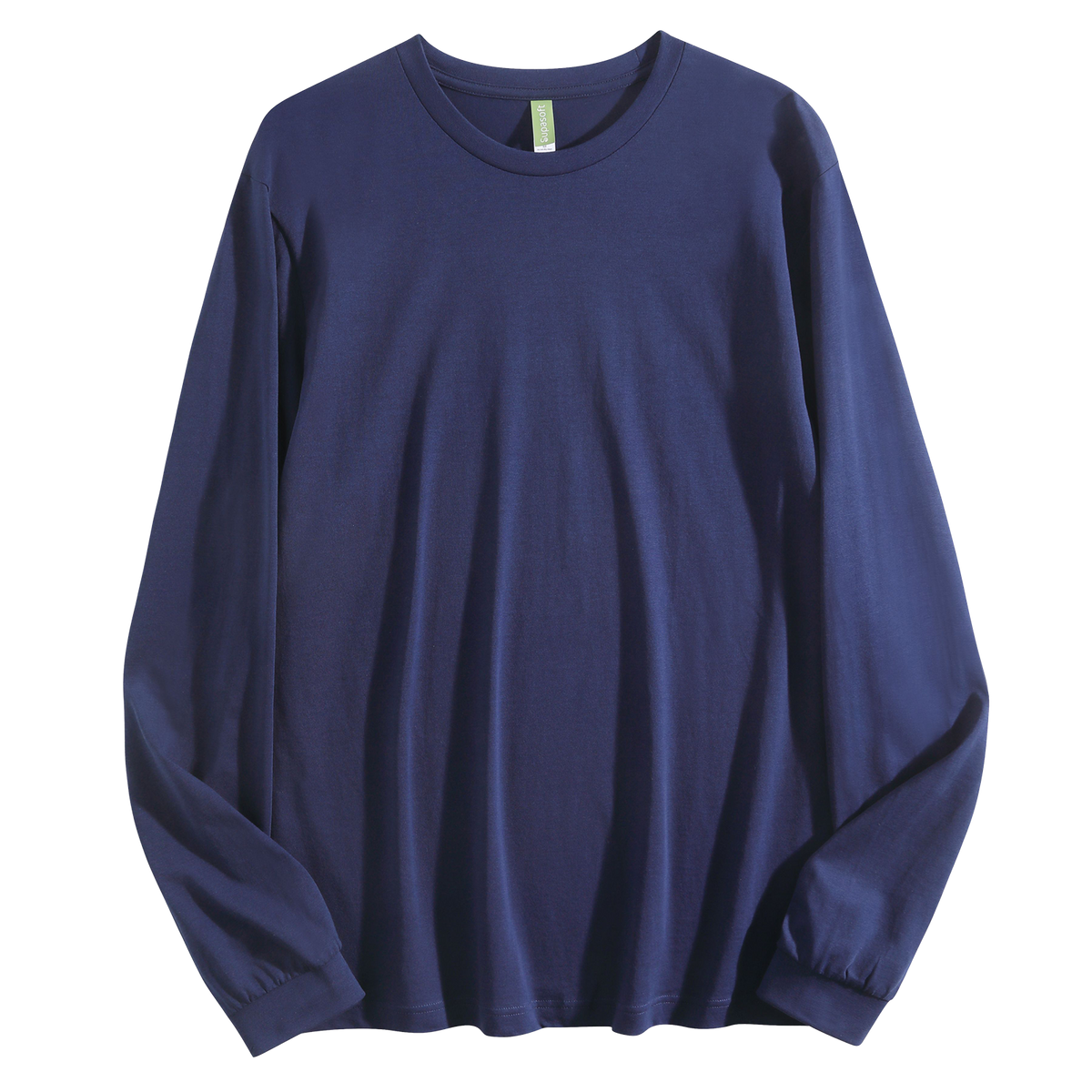 180g Men's Pure Cotton Long-Sleeve T-Shirt