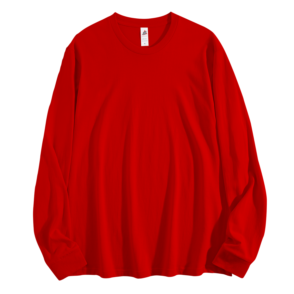 180g Men's Pure Cotton Long-Sleeve T-Shirt