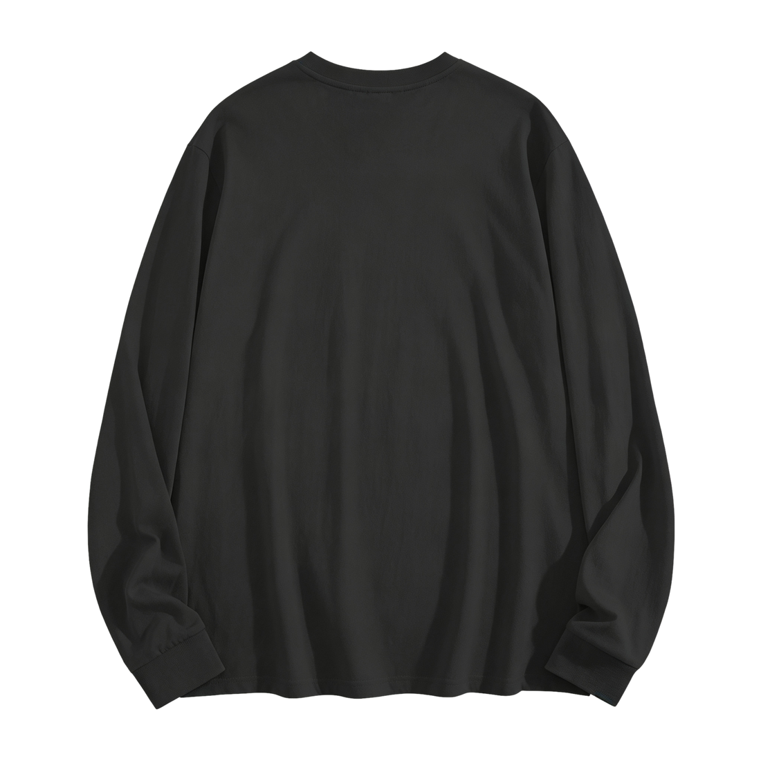 180g men's pure cotton long sleeve